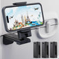 MiiKARE 2PCS Airplane Phone Holder, Plane Travel Essentials, Black & Black