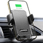 Wireless Car Charger, 15W Fast Charging Auto Clamping Car Charger Cell Phone Holder Mount Vent for iPhone 15 14 13 12 Mini Pro Max 11 XR XS X, Samsung Galaxy S23 Ultra S22 S21+ Note 20, etc