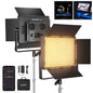 NEEWER 192 LED Video Light Panel, 20W Ultra Thin Bi Color Dimmable DSLR Camera Soft Light, 4000mAh Lithium Battery, 3200K-5600K CRI97+, Key Lighting for Studio Photography Recording Streaming