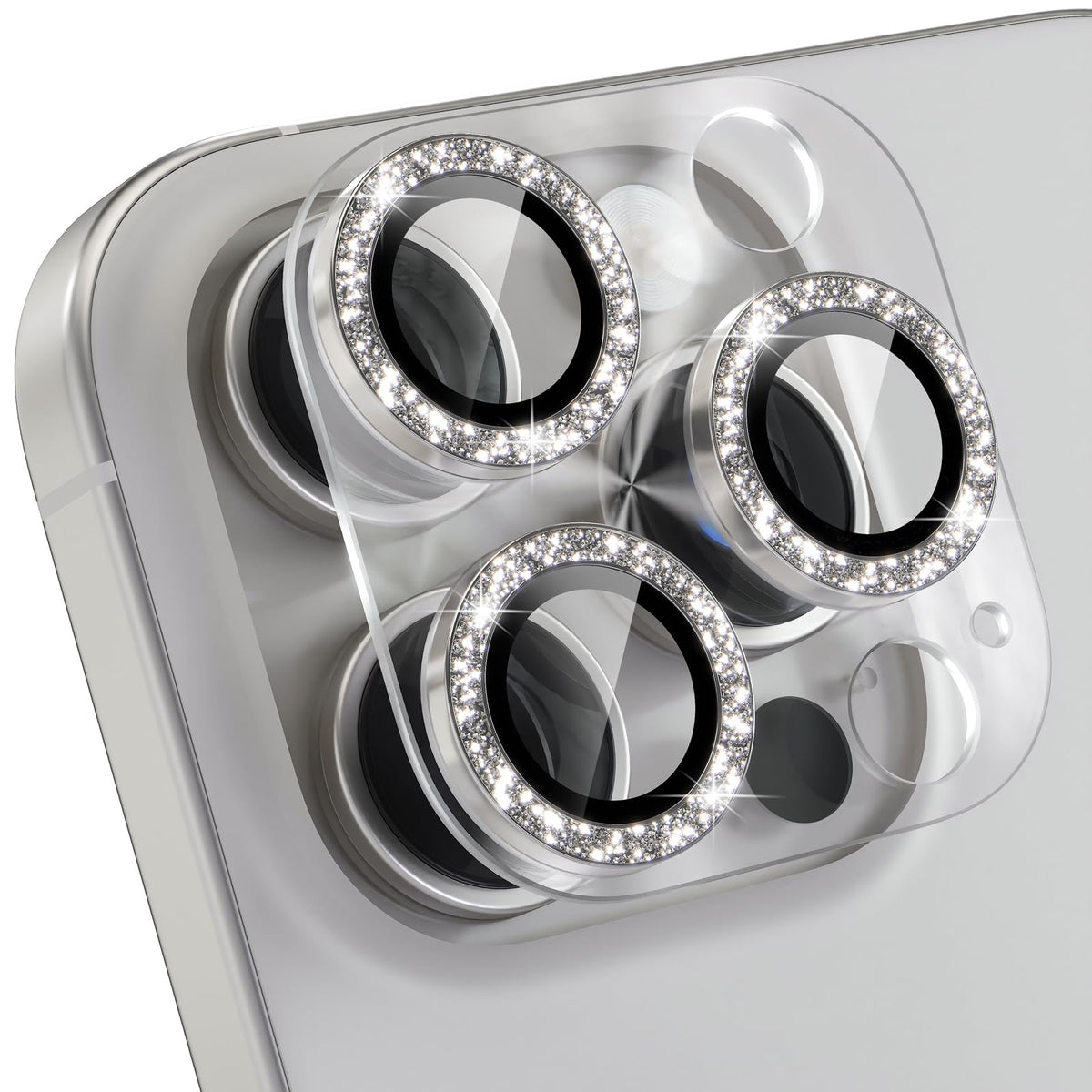 Choiche for iPhone 16 Pro/iPhone 16 Pro Max Camera Lens Protector