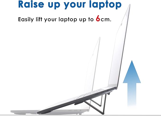 NinjaStand - Super Light/Thin/Portable Laptop Stand for 13" ~ 16" Laptops