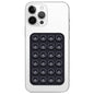 Anteel Silicone Suction Phone Case Mount, Non Slip Sticky Phone Grip for Cellphone, Silicon Adhesive Suction Cup Phone Mount, Strong Grip Holder for Selfies and Videos (Light Pink)