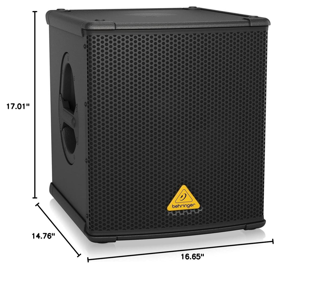 Behringer EUROLIVE B1200D-PRO High-Performance Active 500 Watt 12" PA Subwoofer with Built-In Stereo Crossover