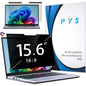 PYS Magnetic Privacy Screen for MacBook Air 15.3 Inch (2025/2024/2023, M4, M3, M2 Chip) - Removable Anti-Glare Protector with Camera Cover Slide, Anti-Blue Light Filter for Mac Air 15.3" Laptop
