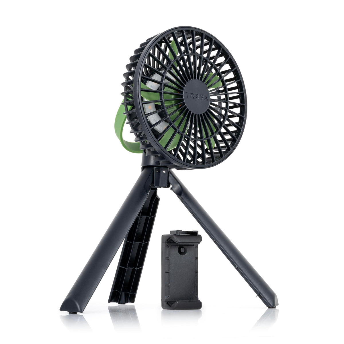 Treva 5 in Rechargeable 3-Speed Portable Cooling Fan with Removeable Clip