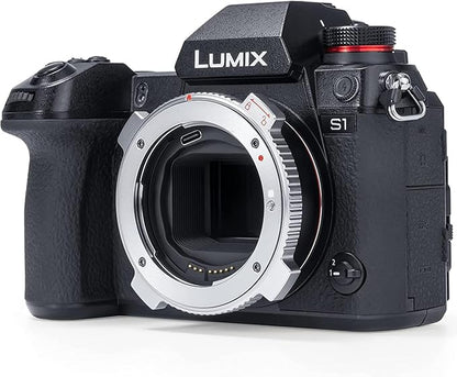 VILTROX EF-L Pro Lens Mount Adapter EF/EF-S Lens to L mount Camera with Security Lock Autofocus Lens Converter Compatible with Canon EF/EF-S Lens to L-mount Camera Leica SL2/Lumix S1 S1H S5/Sigma fp L