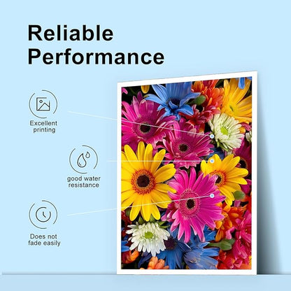 TEINO 901 Ink Cartridges Remanufactured Ink Cartridge Replacement for HP 901 901XL 901 XL use with HP OfficeJet J4680 J4580 4500 J4500 Series J4680c J4624 J4640 J4524 Printers (Black Tri-Color) 901XL