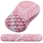 Laokiiy Ergonomic Mouse Pad with Wrist Support and Keyboard Wrist Rest Set