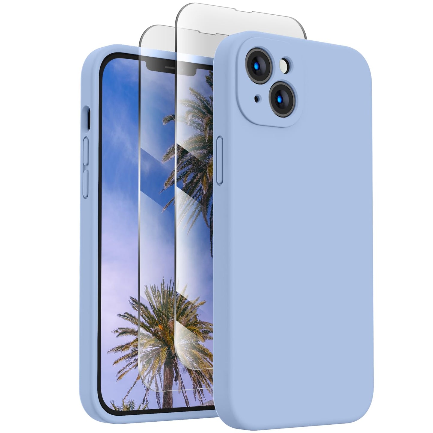 FireNova Designed for iPhone 13 Case, 6.1", Light Blue