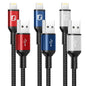 USB to Lightning Cable, Long iPhone Charger Fast Charging Cord 10FT, 3 Pack