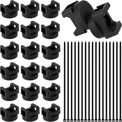 Alffun Magnetic Cable Clips Zip Tie Mount Base