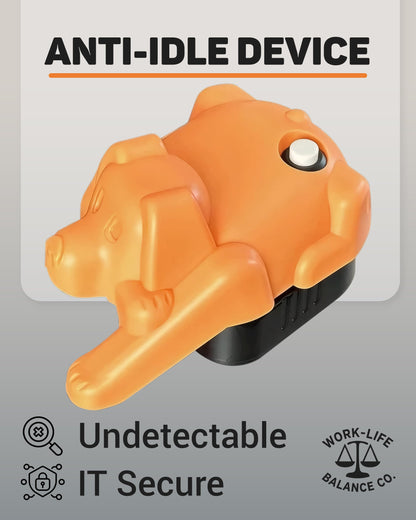 Trackpad Mouse Jiggler Device, Silent, Cordless Undetectable Mouse Mover
