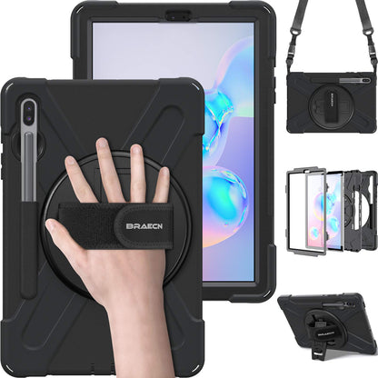 BRAECN Case for Galaxy Tab S6: 10.5" 2019 Samsung SM-T860/T865/T867 Red