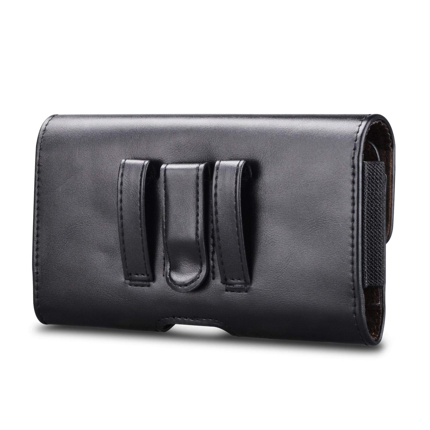 Tiflook Phone Holster for Samsung Galaxy S26 Ultra S25 FE S24 S23 S22 S21 S20 A37 5G A17 A36 A16 A55 A35 A15 A26 A56 Note 20 10 PU Leather Cell Phone Pouch with Belt Clip Loop Card Holder,Black