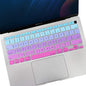 Allinside Green Ombre Keyboard Cover Skin for MacBook Pro 13" 15" 17" (2015 or Older Version), MacBook Air 13" A1369/A1466, Older iMac Wireless Keyboard MC184LL/B