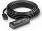 32ft USB C to USB A adapter cable OTG USB 3.0 type C male to Active USB type A female With extension chipset signal repeater - 32 Foot 10m- compatible with Macbook Apple Samsung Galaxy Dell
