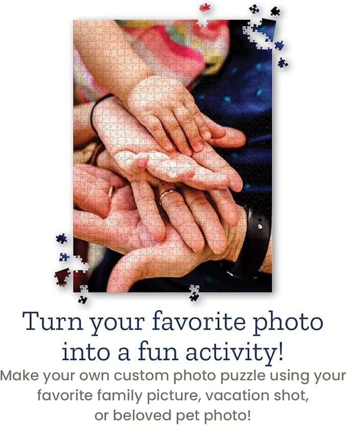 Photo Personalized Puzzle for Father's Day - 500 Piece - I See Me! (Vertical/Portrait)