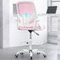 Tall Drafting Chair with Footrest Ring for Home and Work, Ergonomic Home Desk Office Chair with Flip up Arms and Lumbar Support, Extended Height Executive Desk Office Chair(Pink)