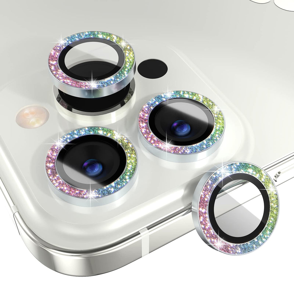 Choiche for iPhone 15 Pro/iPhone 15 Pro Max Camera Lens Protector