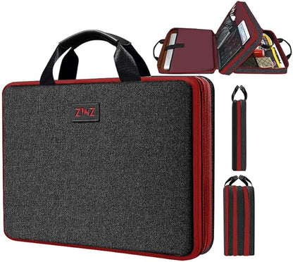 ZINZ Slim Expandable Laptop Case 15.6 Inch Sleeve Upgraded Protective Durable Recycled Carrying Case Compatible with MacBook 15" & 16" and Most 15" 15.6" 16" Notebook,B01K02