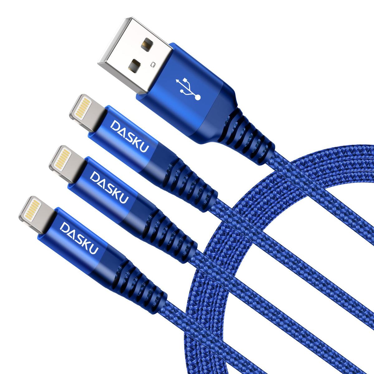 iPhone Cord Fast Charging [MFi Certified] Long Lightning Cable 10FT, 3 Pack