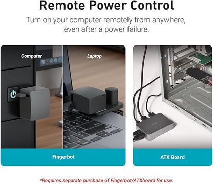 GL.iNet Comet (GL-RM1) Remote KVM Over Internet, 4K@30Hz Tailscale Support,Remote Keyboard, Video, Mouse, Install OS Via BIOS Control, Adapted KVM Switches for Home Offices,Data Center