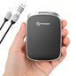PHIXERO Portable External SSD 2TB Up to 550MB/s, USB 3.2 Gen 2 USB C to C&A for Smartphone/Tablet/PC/Laptop/Camera (Black)