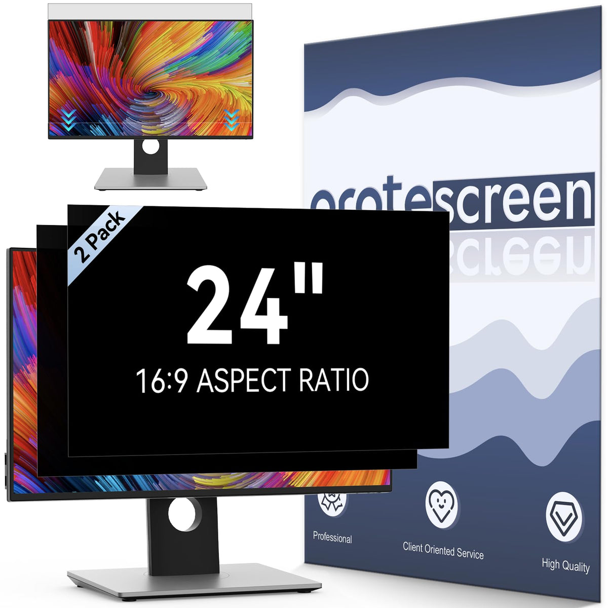 Privacy Filter Compatible with 12.3 inch Surface Pro 7 Plus/7/6/5/4/3