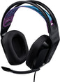 Logitech G335 Wired Gaming Headset, with Flip to Mute Microphone, 3.5mm Audio Jack, Memory Foam Earpads, Lightweight - Black