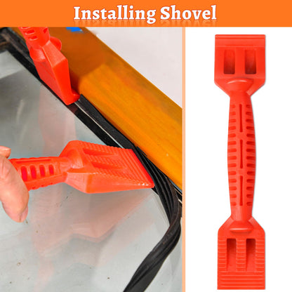 6 in 1 Screen Repair & Replacement Kit, Window Screen Roller Tool Set