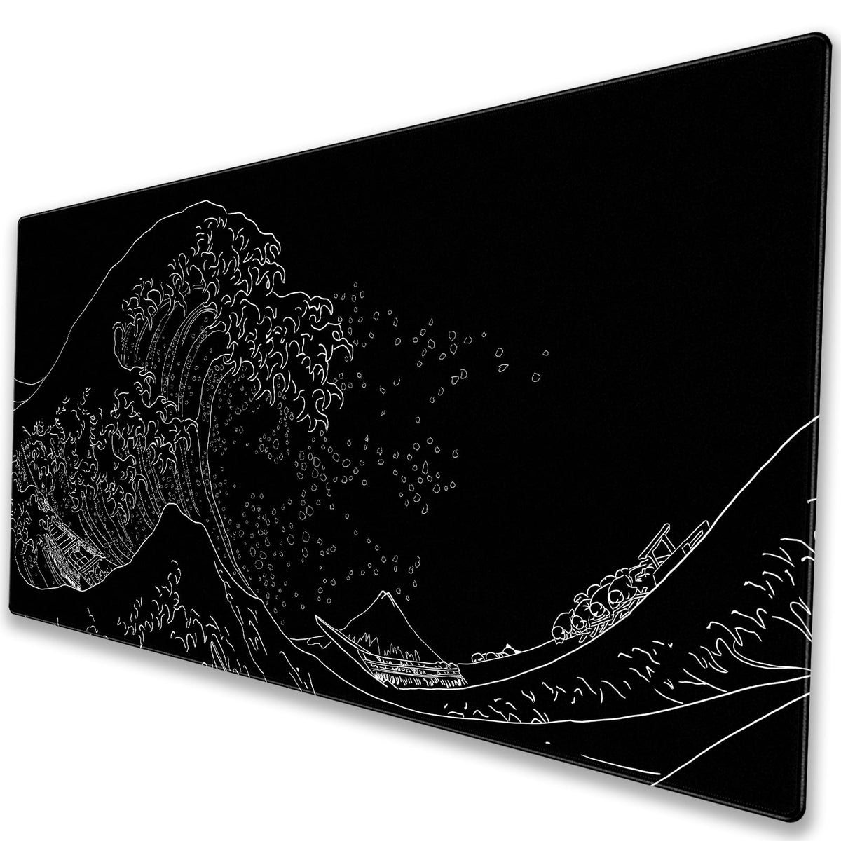 Cindasun Japanese Dragon Desk Mat XL Extended Gaming Mouse Pad Computer Mat