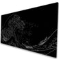 Cindasun Japanese Dragon Desk Mat XL Extended Gaming Mouse Pad Computer Mat