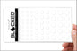 The Original Vinyl Webcam Cover Stickers | Restickable & Stackable Privacy Covers | for All Camera-endable Devices | 3-Sizes | 57 Black Hearts (Muted Matte)