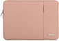 MOSISO Laptop Case 13 inch, 13 inch Laptop Sleeve Compatible with MacBook Air M4 M3 M2 M1 2025-2018 / Pro M2 M1 2025-2016, Polyester Vertical Computer Sleeve Bag with Pocket, Salmon Pink