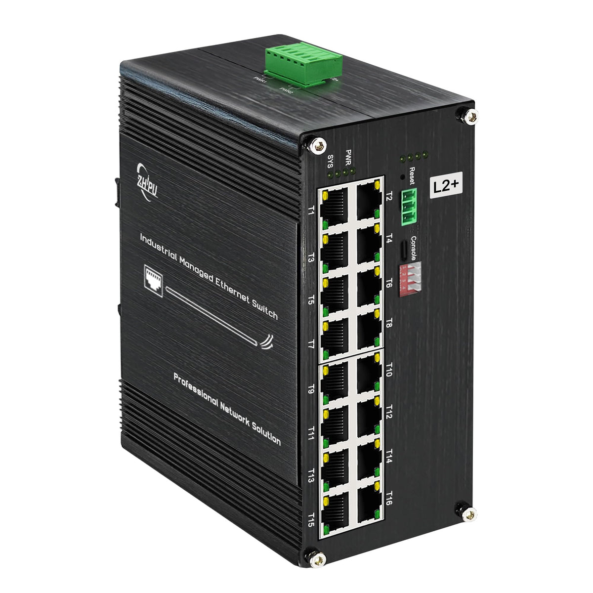 L2+ Managed 24 Port PoE Ethernet Switch with 4 SFP Slot
