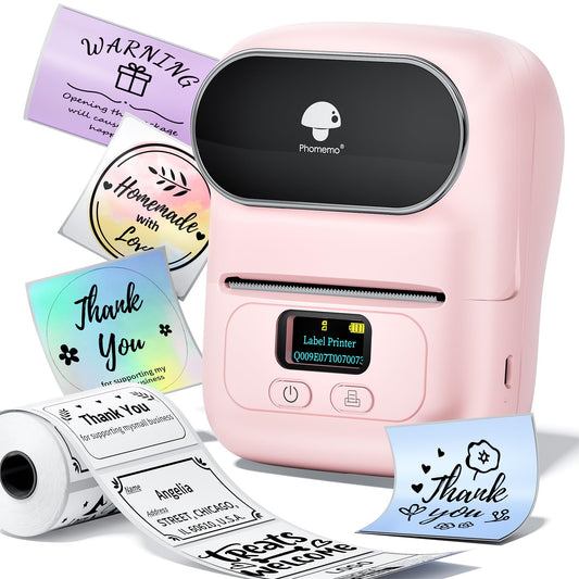 M110 Label Makers - Portable Bluetooth Thermal Label Maker Machine