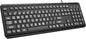 Large Print Computer Keyboard, Wired USB Full Size Quiet Keyboard with 4X Oversized Print Letters for Visually Impaired Low Vision Individuals Easy to See and Type for PC, Laptop,Windows