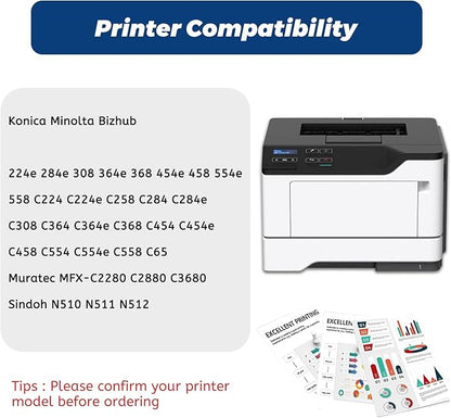 WX-103 WX103 WX 103 Waste Toner Box,A4NN-WY3 Compatible Replacement for Konica Minolta Work with Bizhub 224e 284e 308 364e 368 454e 458 554e 558 C224 C224e C258 C284 C284e C308 Printer,1 Pack