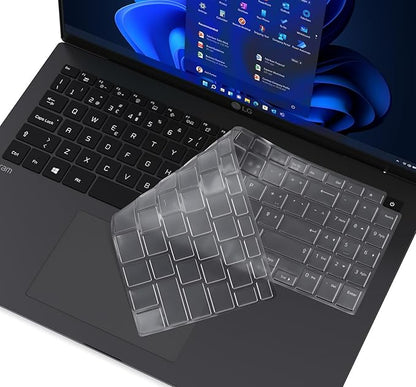 Keyboard Cover for 16" LG Gram 16Z90U 16T95TP 16U55U 16Z90T 16Z90S 16Z90SP 16T90SP 16Z90Q 16Z90P 16Z90R 16T90R 16T90Q 16T90P Laptop, LG Gram 16 Pro Keyboard Skin Protector - TPU