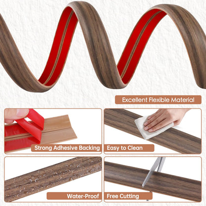 EYAYEN Floor Cord Cover for Wires on Floor Self Adhesive Cord Hider