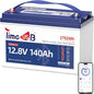 Timeusb 12V 140Ah Trolling Motors LiFePO4 Lithium Battery for Marine