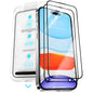Vongong 2 Pack Screen Protector for iPhone 16,Durable and Drop-Proof with 9H Hardness,Bubble-and-Dust-Free 16 HD High-Aluminum Tempered Glass,Easy Installation Exclusively