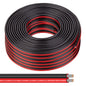 Shirbly 10 Gauge Wire 10FT Tinned Copper Wire - 2 Conductor Parallel Wire Insulated Stranded Wire for Solar Panel Car Audio Automotive, Low Voltage Electrical Wire for LED Lighting (10AWG 10FT)