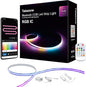 16.4ft Bluetooth RGB+IC COB Led Strip Light with App, Chasing COB Light Strip, Segmented Control, Music Sync, Color Changing Led Lights for Home Decor, Gaming, Cabinet, Desk