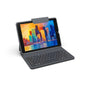 ZAGG Pro Keys Detachable Case & Wireless Keyboard for Apple iPad 10.2" (Gen 9, 8, 7) - Bluetooth Pairing, Backlit Laptop-Style Keys, Apple Pencil Holder, 6.6ft Drop Protection, Black