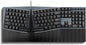 Perixx PERIBOARD-535RD Wired Ergonomic Mechanical Split Keyboard - Low-Profile Red Linear Switches - Programmable Feature with Macro Keys - Compatible with Windows and Mac OS X - US English, Black