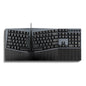 Perixx PERIBOARD-535BR Wired Ergonomic Mechanical Split Keyboard - Low-Profile Brown Tactile Switches - Programmable Feature with Macro Keys - Compatible with Windows and Mac OS X - US English, Black