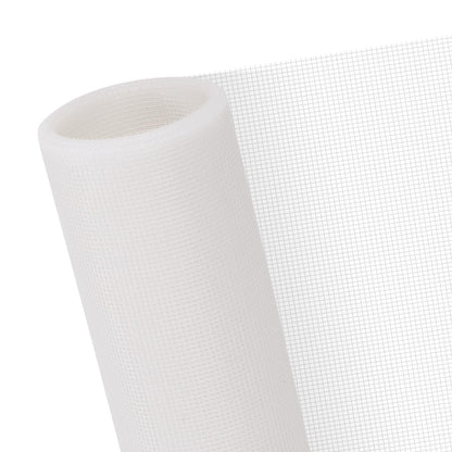 40"x118" Window Screen Mesh, Fiberglass Window Screen, Screen Door Mesh, Windows Screens and Screen Door Replacement, Patio Screen Mesh- White