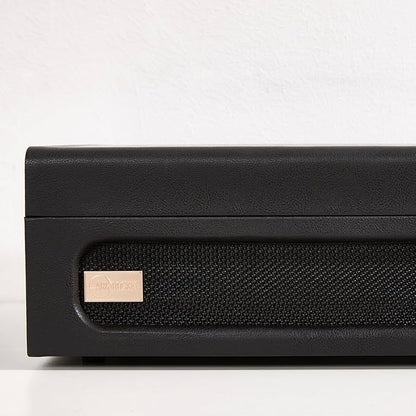 Arkrocket Coryphaeus Vinyl Record Player 3-Speed Bluetooth Input and Output Built-in Speakers with Magnetic Cartridge Auto Off (Black Green)