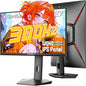 SANSUI 27 inch WQHD 2560x1440 300Hz 240Hz Gaming Monitor, FastIPS 1ms Computer Monitor, FreeSync Premium|Brightness 400Nits| 130% sRGB | 10Bits | HDR | ErgoStand | VESA Mount |2×DP 1.4 & 2×HDMI 2.1